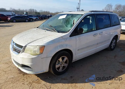 2012 Dodge Grand Caravan Sxt from USA, damaged, VIN 2C4RDGCG5CR302553